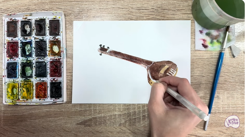 Рисуем Ситар