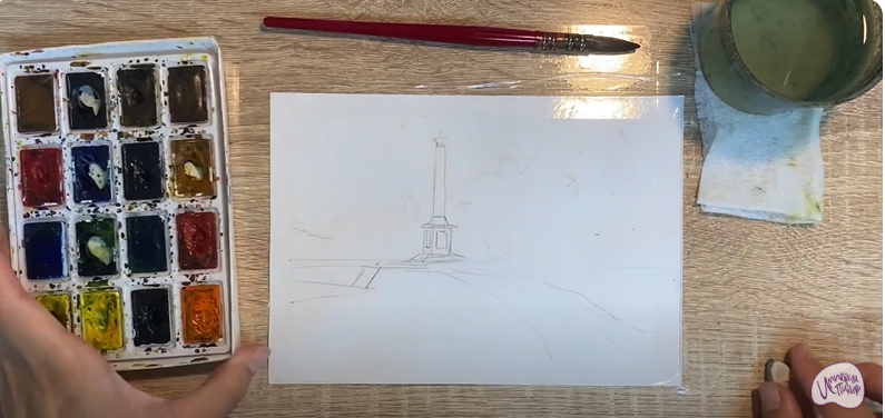 Рисуем Великие Луки