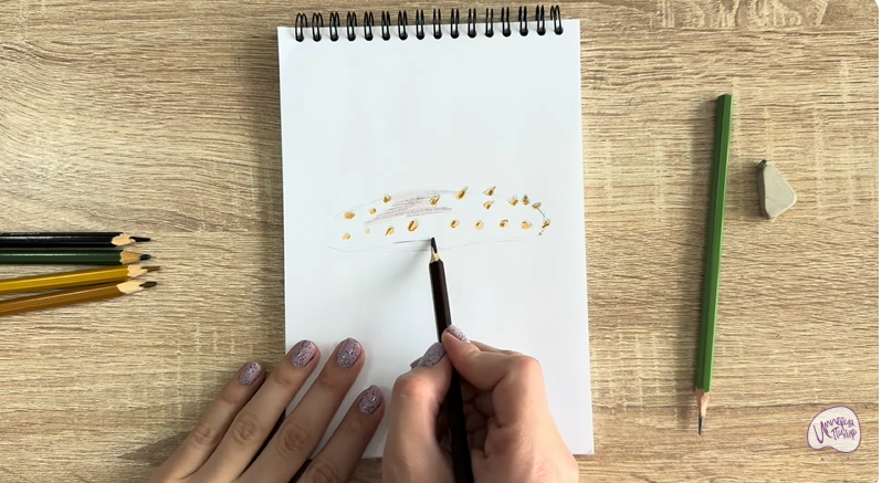 Рисуем Голотурия