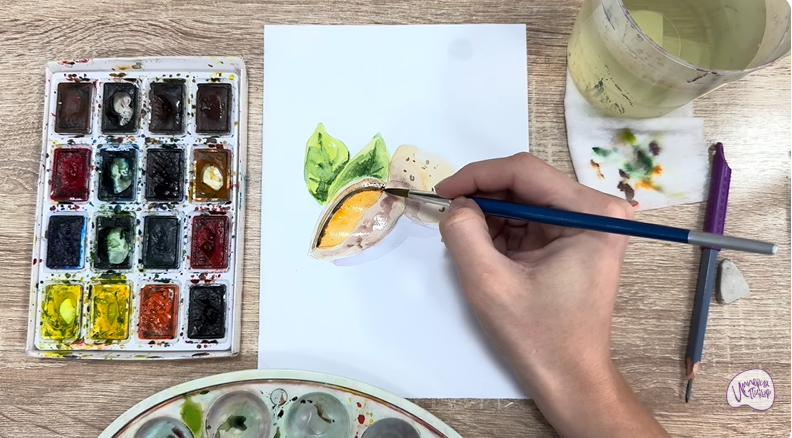 Рисуем Миндаль