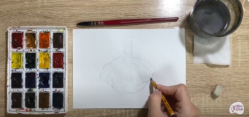 Рисуем Патиссон