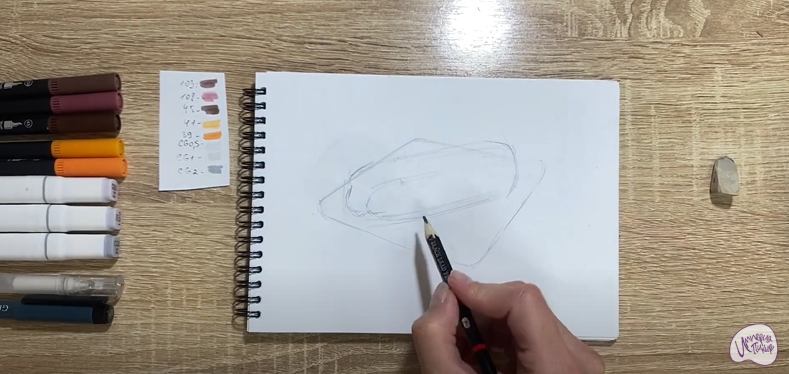 Рисуем Эклер