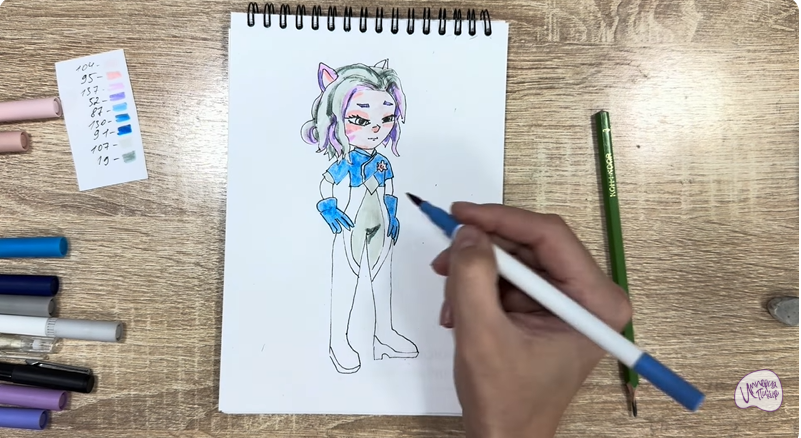 Рисуем Глэйсер из "Джи-Джи Бонд"