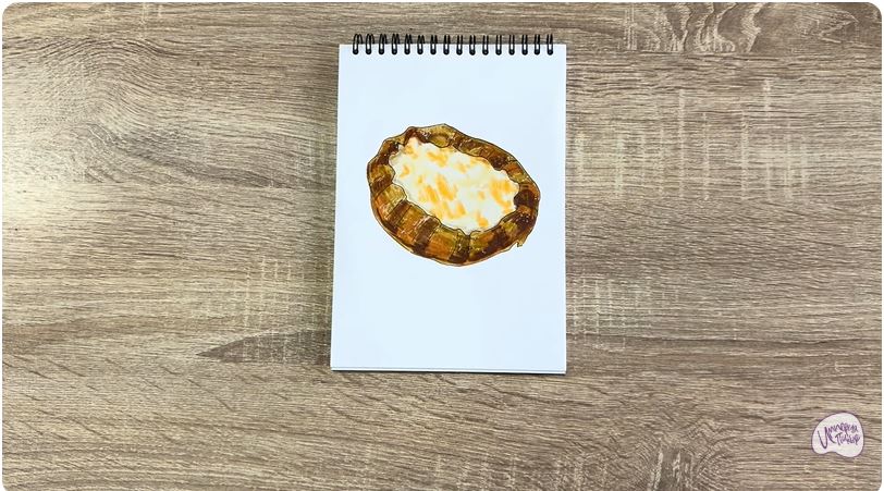 Рисуем Карельская калитка