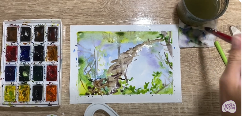 Рисуем Бобровая платина