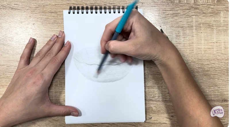 Рисуем Салатник