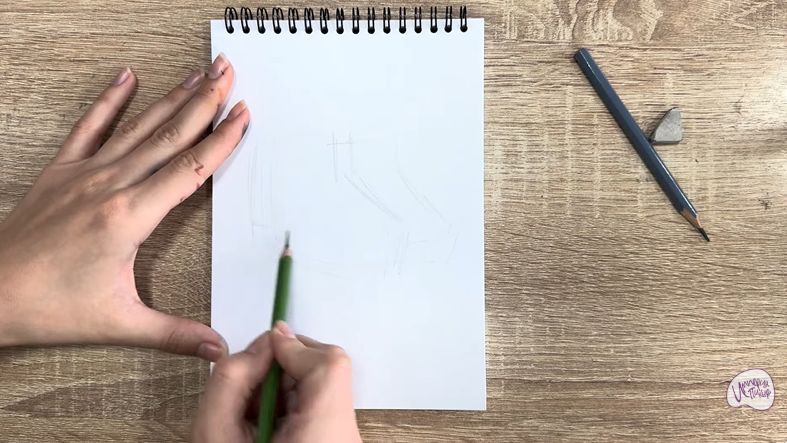 Рисуем Угги