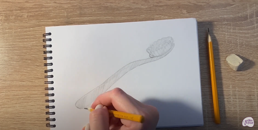 Рисуем Зубная щётка