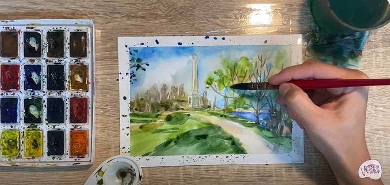 Рисуем Великие Луки