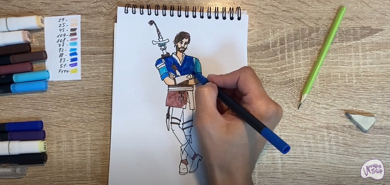 Рисуем Кощей из "Кощей. Начало"