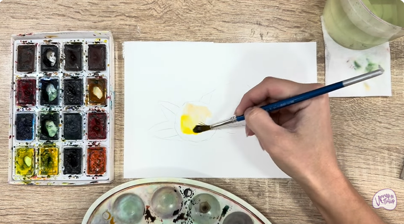 Рисуем Макадамия