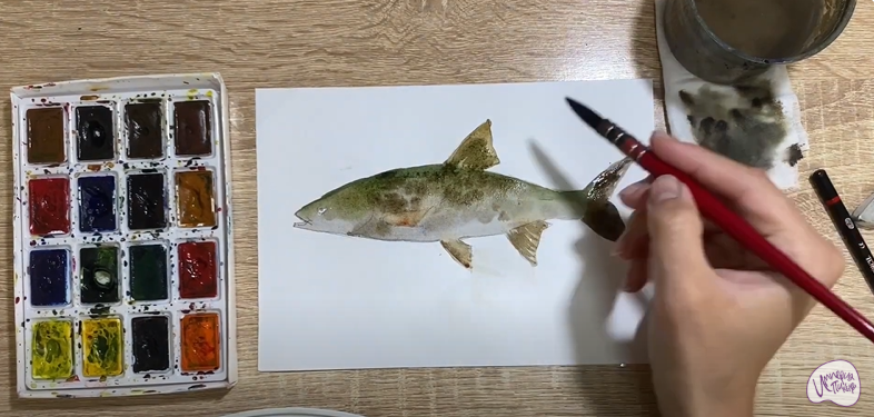 Рисуем Жерех
