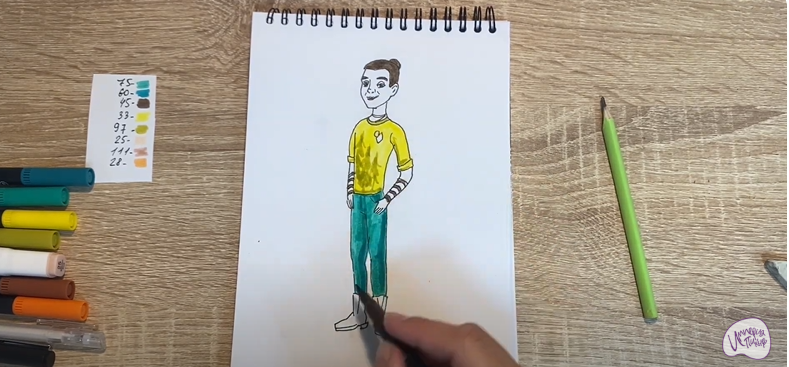 Рисуем Васко из "Царевны"