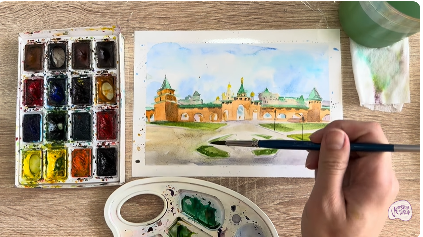 Рисуем Йошкар-Ола