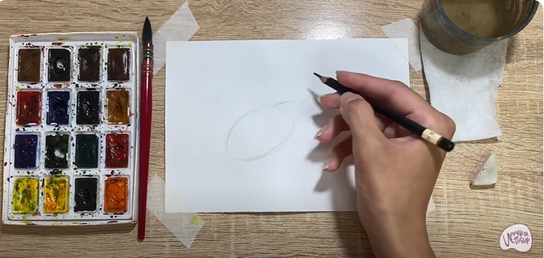 Рисуем Ягоды годжи