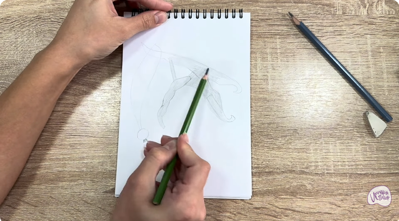 Рисуем Липгрип для рыбалки