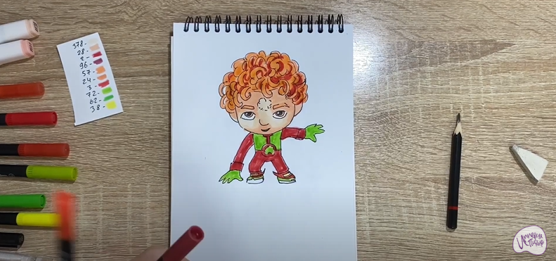 Рисуем Скаут из "Команда Флоры"