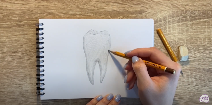 Рисуем Зуб