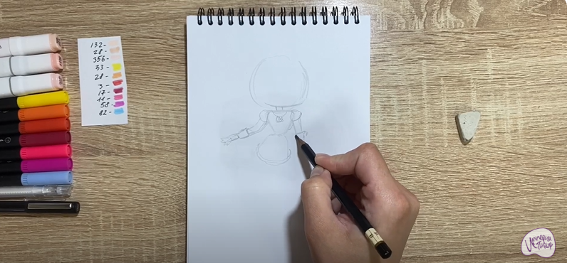 Рисуем Глория из "Геройчики"