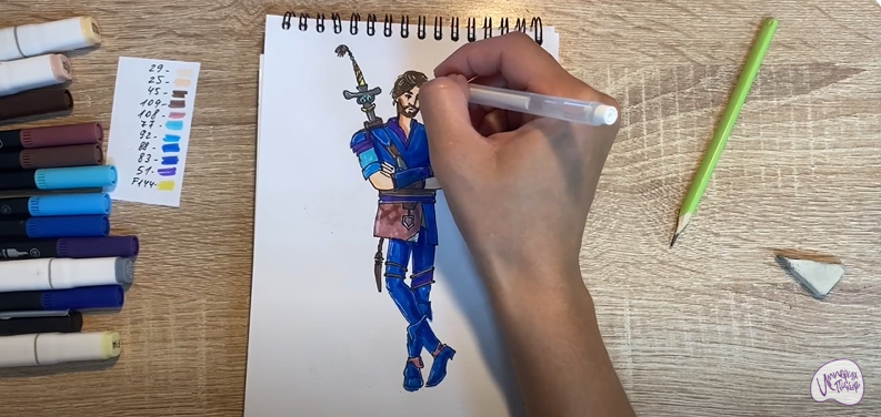 Рисуем Кощей из "Кощей. Начало"