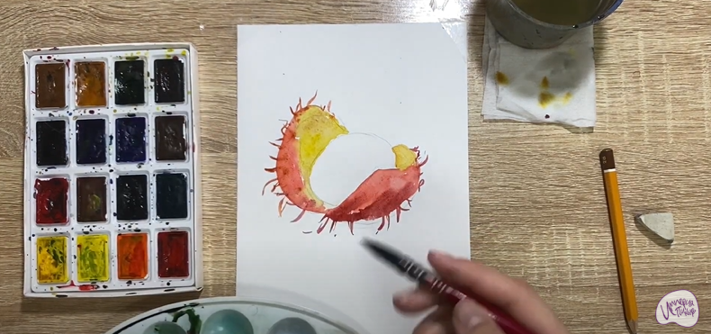 Рисуем Рамбутан