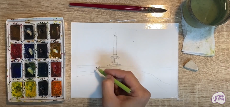 Рисуем Великие Луки