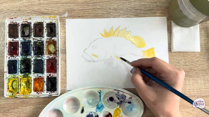 Рисуем Скорпена