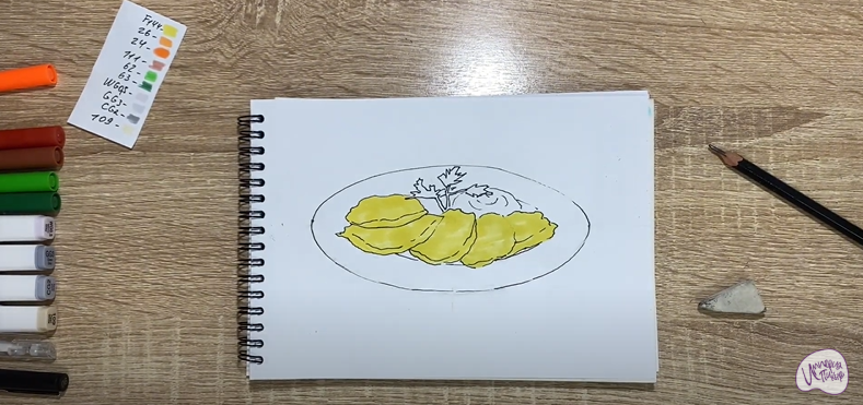 Рисуем Драники