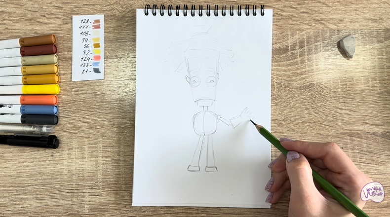 Рисуем Баквит из "Герои Энвелла"