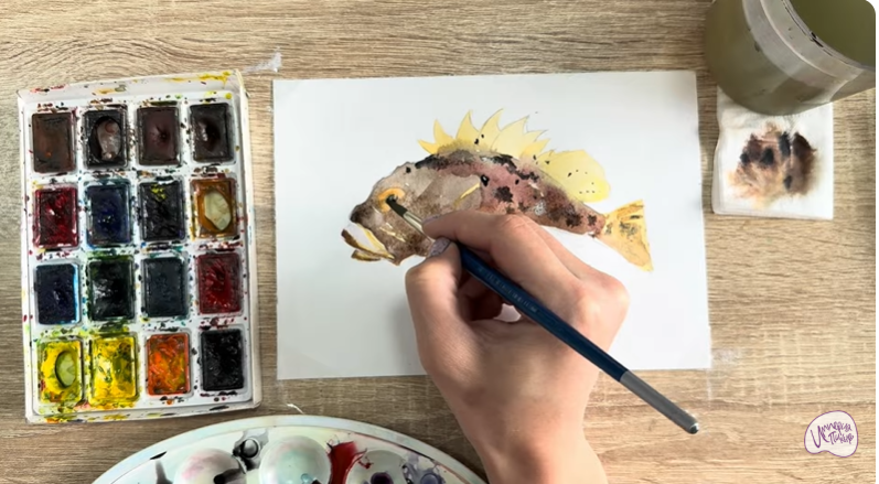 Рисуем Скорпена