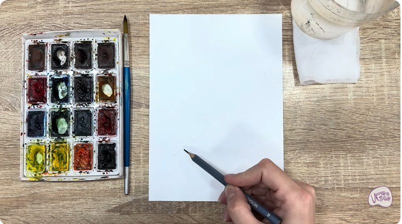 Рисуем Толокнянка