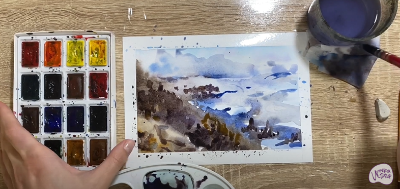 Рисуем Плато Лаго-Наки