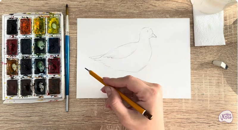 Рисуем Пискулька