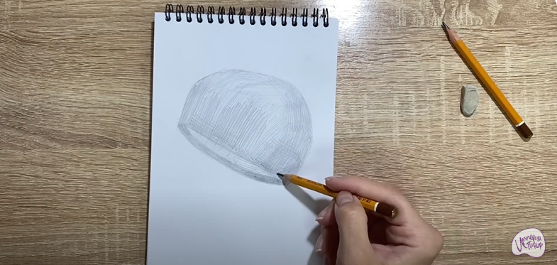 Рисуем Шапочка для бассейна