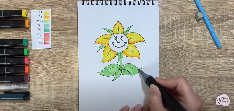 Рисуем Сказочный цветок