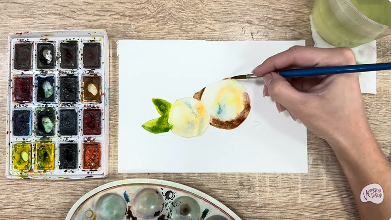 Рисуем Макадамия