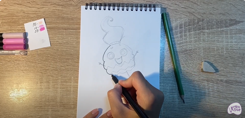 Рисуем Энн из "Лудлвилль"