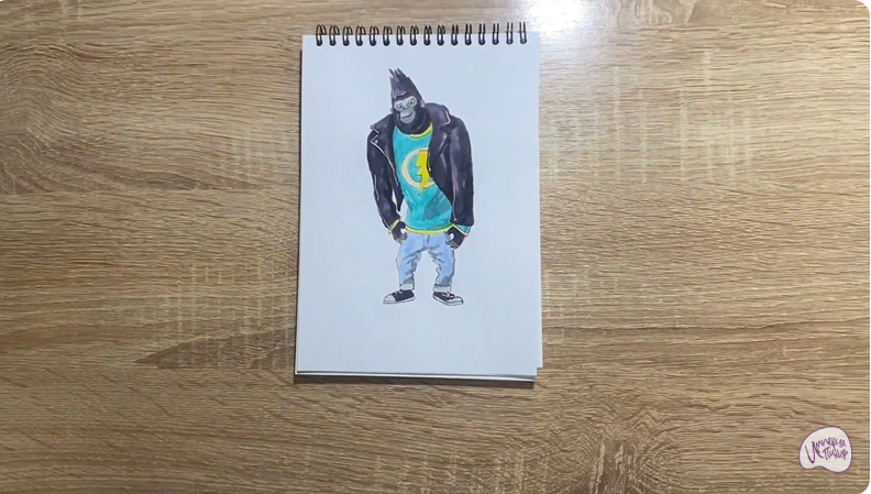 Рисуем Джинни из "Зверопой"