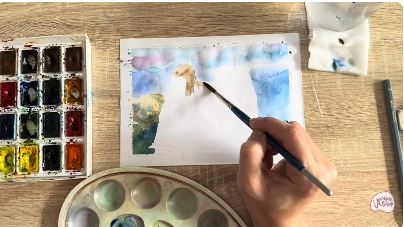 Рисуем Гора Ай-Петри