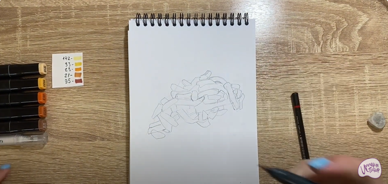 Рисуем Чак-чак