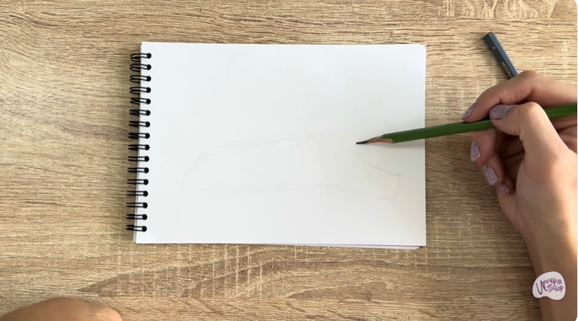 Рисуем Ориентальная кошка