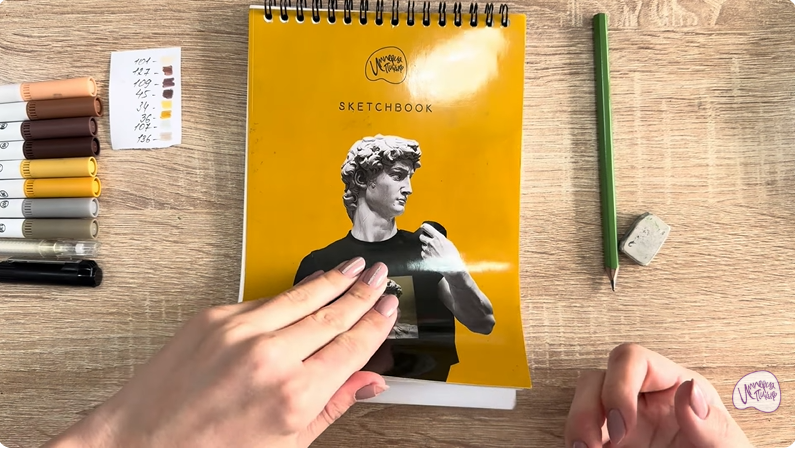 Рисуем Пирожное "Птичье Молоко"