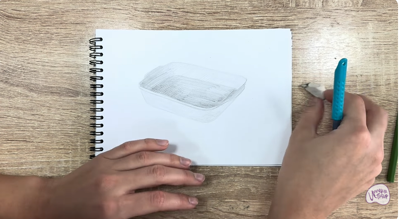 Рисуем Форма для запекания