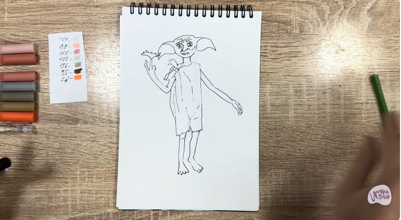 Рисуем Добби