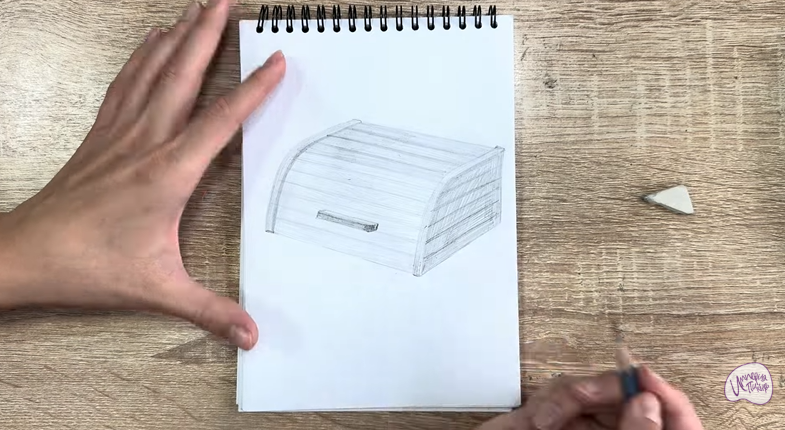 Рисуем Хлебница