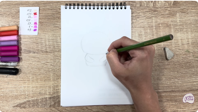 Рисуем Йокими