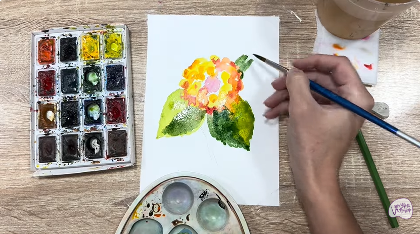 Рисуем Лантана