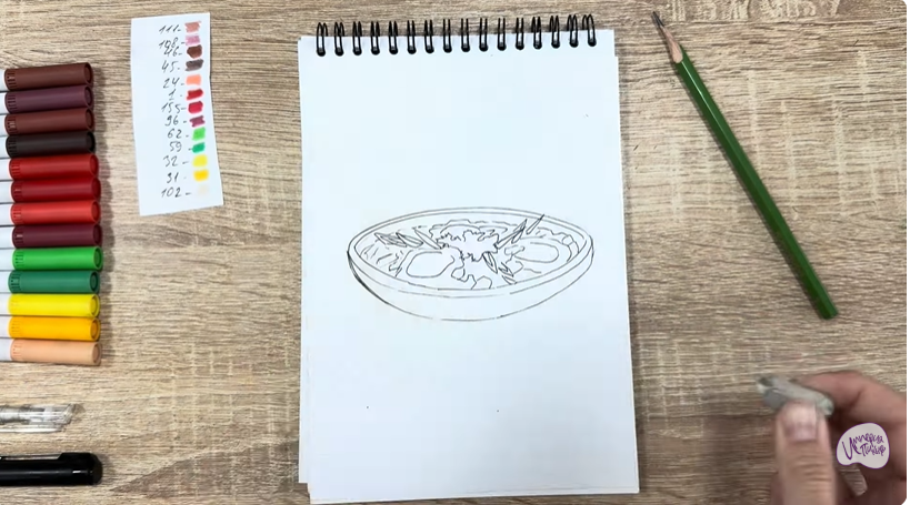 Рисуем Шакшука