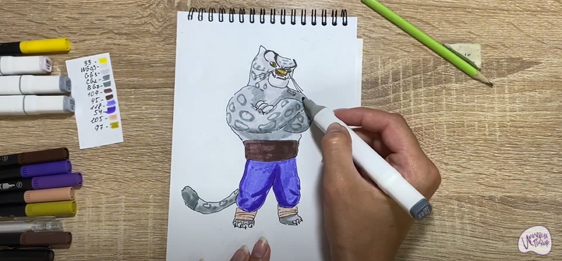Рисуем Тай Лунг