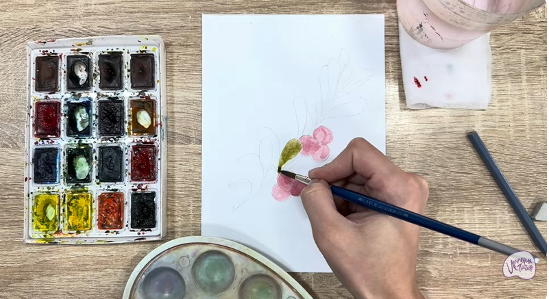 Рисуем Толокнянка